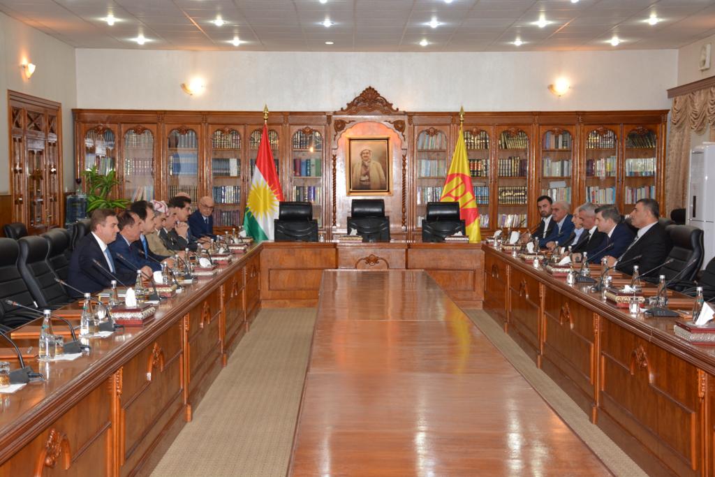 کۆبوونەوەی هاوبەشی نێوان بزووتنەوەی گۆڕان و پارتی دیموکراتی کوردستان لە پیرمان